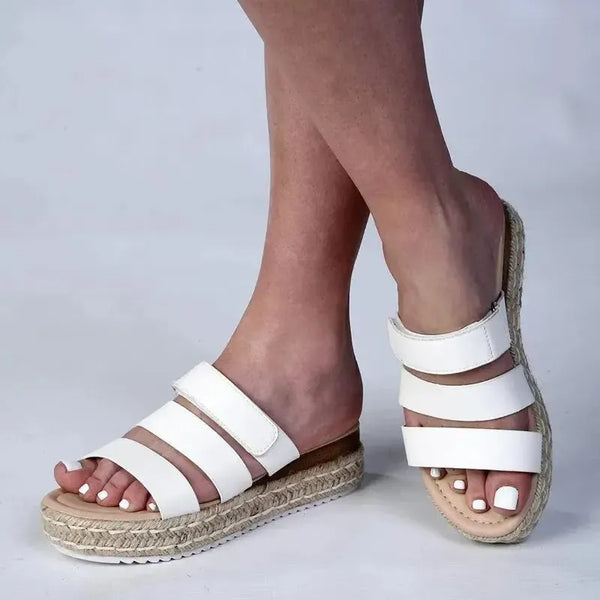 Madison Marlene Sandal - White
