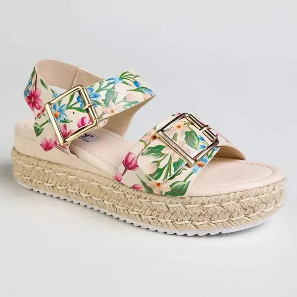 Madison Marlowe Espadrille Sandal - Floral