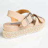 Madison Marlowe Espadrille Sandal - Nude