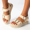 Madison Marlowe Espadrille Sandal - Nude