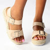 Madison Marlowe Espadrille Sandal - Nude