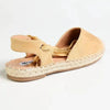 Madison Martini Espadrille Flats - Nude