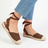 Madison Martini Flats - Chocolate