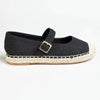 Madison Mary Espadrille Pump - Black