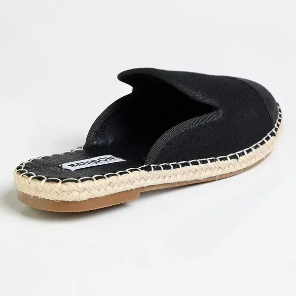 Madison Matilda Espadrille Slip On - Black