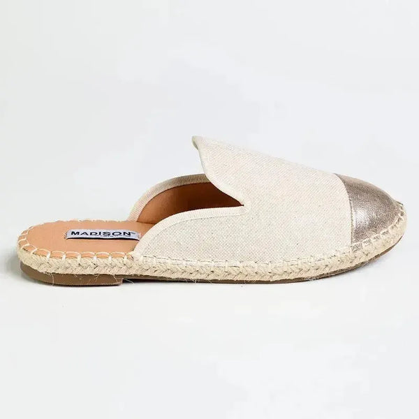 Madison Matilda Espadrille Slip On - Natural