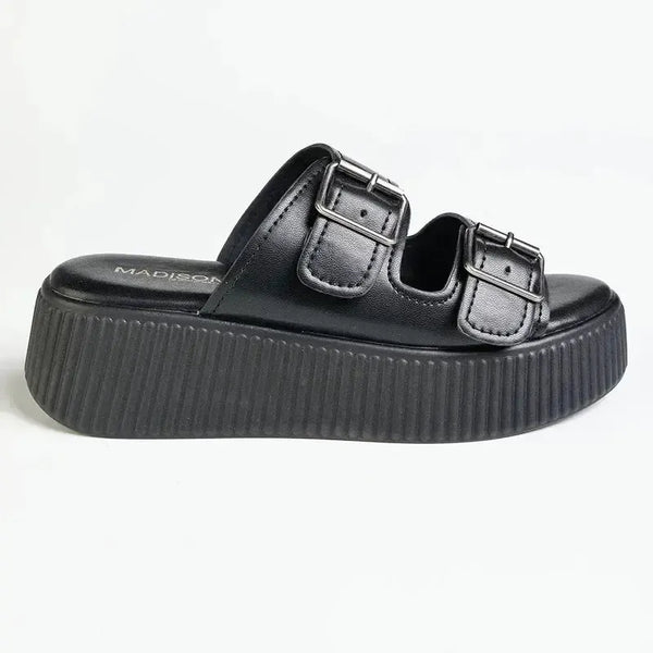 Madison Max Platfrom Sandal - Black