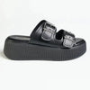 Madison Max Platfrom Sandal - Black