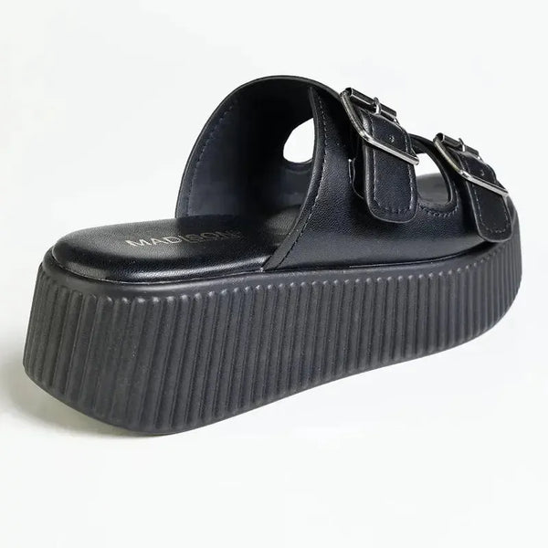 Madison Max Platfrom Sandal - Black