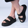 Madison Max Platfrom Sandal - Black