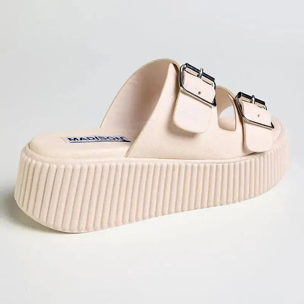 Madison Max Platfrom Sandal - Nude