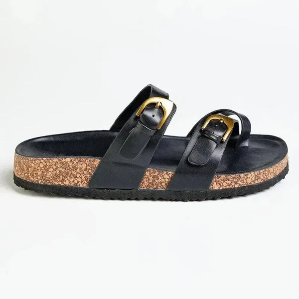 Madison Maxine Sandal - Black