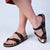 Madison Maxine Sandal - Black