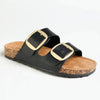 Madison May Double Buckle Sandal - Black