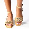 Madison Mercedes Sandal - Light Taupe