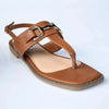 Madison Mercy T-Bar Flat Sandal - Tan