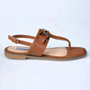 Madison Mercy T-Bar Flat Sandal - Tan