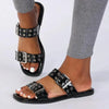 Madison Mia Push In Sandal - Black