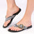 Madison Michelle Sandal - Black Zebra