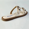 Madison Mikayla Flat Sandal - Off White
