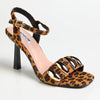 Madison Mila Oval Studded Sandal Heel - Print