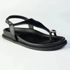 Madison Millie Trimmed Sandal - Black