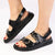 Madison Milo Sandal - Black