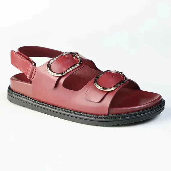 Madison Milo Sandal - Burgundy