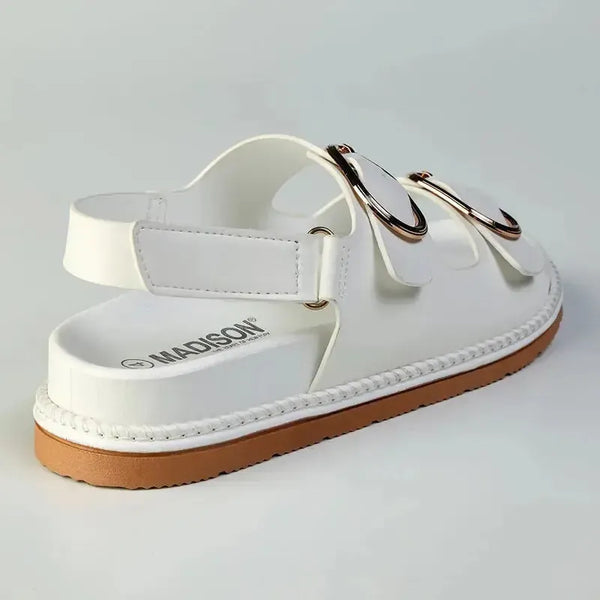 Madison Milo Sandal - White