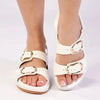 Madison Milo Sandal - White