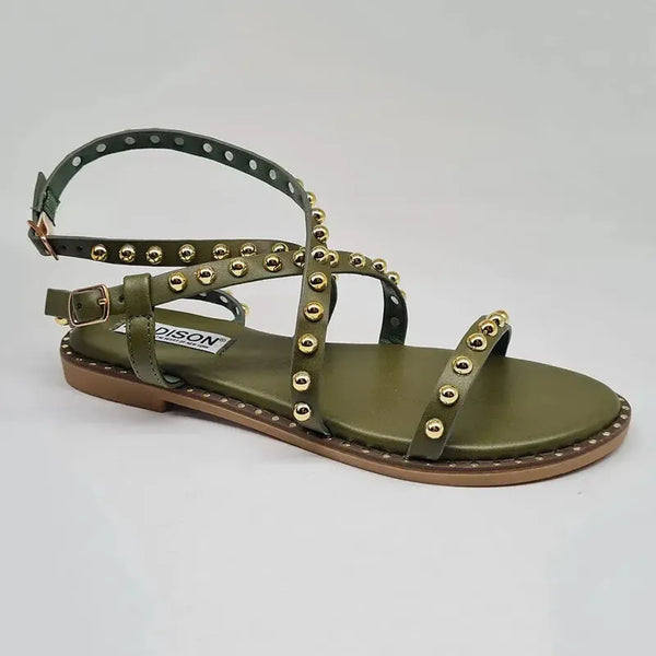 Madison Minnie Sandal - Olive
