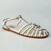 Madison Miriam Full Strappy Flat Sandal - Off White