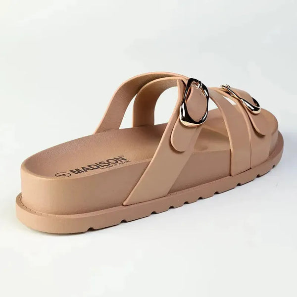 Madison Misty Sandal - Dark Nude