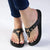 Madison Mitzi Thong Sandal - Black