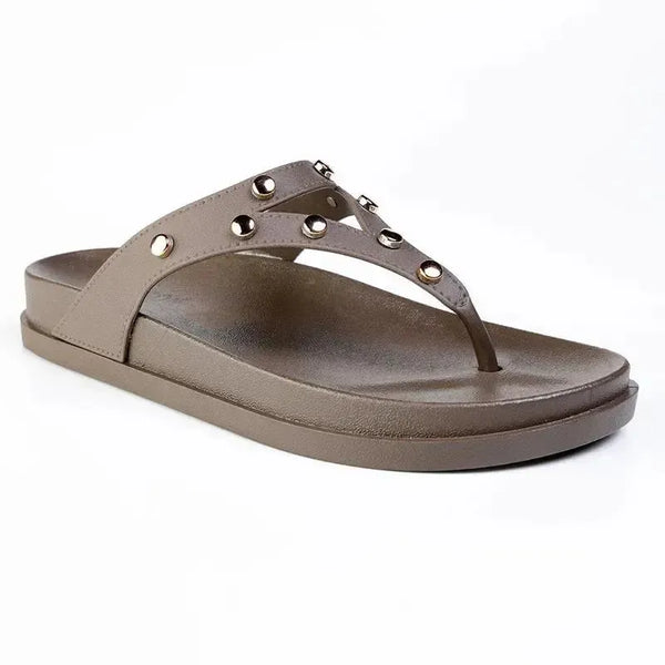 Madison Mitzi Thong Sandal - Olive