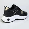 Madison Morgan Sneaker - Black/Gold