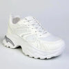 Madison Moxie Sneaker - White/Grey