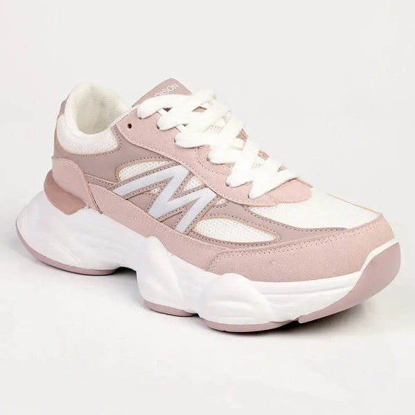 Madison Multi Colour Fashion Sneaker - Pink Multi