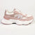 Madison Multi Colour Fashion Sneaker - Pink Multi