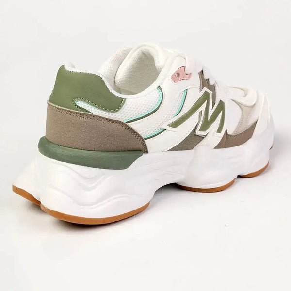 Madison Multi Colour Fashion Sneaker - White Multi