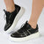 Madison Myra Sneaker - Black / Gold