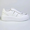 Madison Myra Sneaker - White / Silver