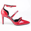 Madison Nabila Stiletto Court - Dark Red