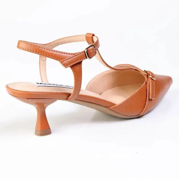 Madison Nadia Heel - Tan