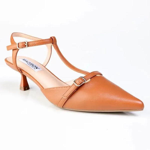 Madison Nadia Heel - Tan