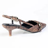 Madison Nadine Fancy Kitten Heel - Brown