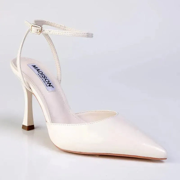 Madison Natalia Hourglass Heel - Off White