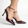 Madison Natalia Hourglass Heel - Wine
