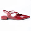 Madison Nella Flats - Dark Red
