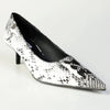 Madison Oceana Low Heel Court - Black/White